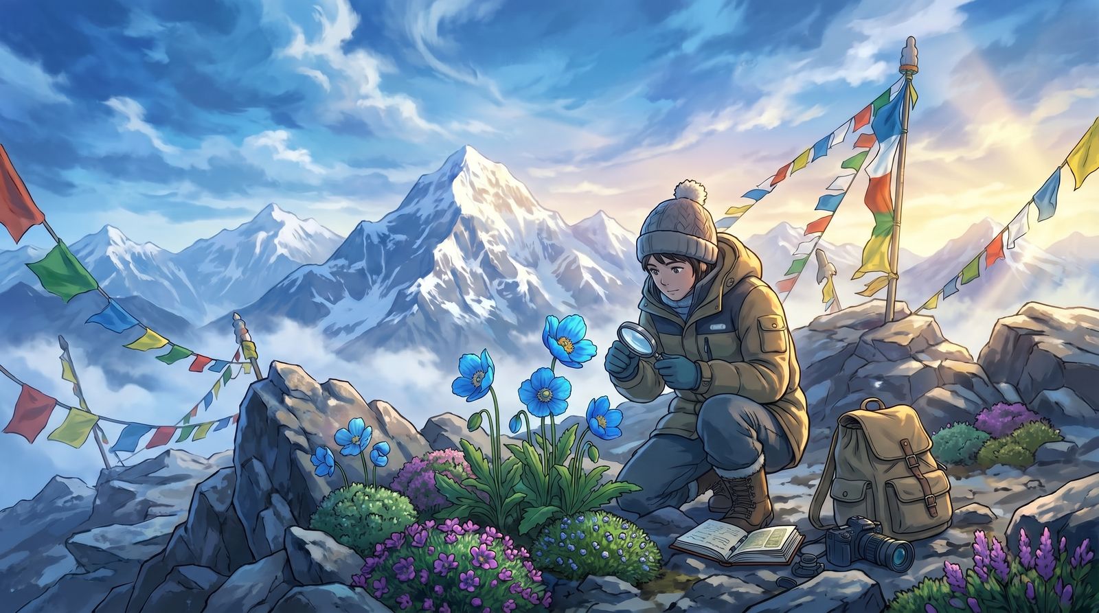 抖阴建刚与远方-西藏雪域高原植物探索视频